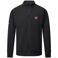 Men's Levelwear  Black New Jersey Devils Insignia Core Full-Zip Jacket