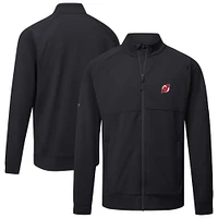 Men's Levelwear  Black New Jersey Devils Insignia Core Full-Zip Jacket