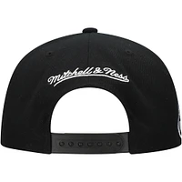 Men's Mitchell & Ness  Black New Jersey Devils Team Snapback Hat