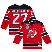 Men's Mitchell & Ness Scott Niedermayer Red New Jersey Devils Big Tall 1999/00 Blue Line 2.0