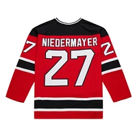 Men's Mitchell & Ness Scott Niedermayer Red New Jersey Devils Big Tall 1999/00 Blue Line 2.0