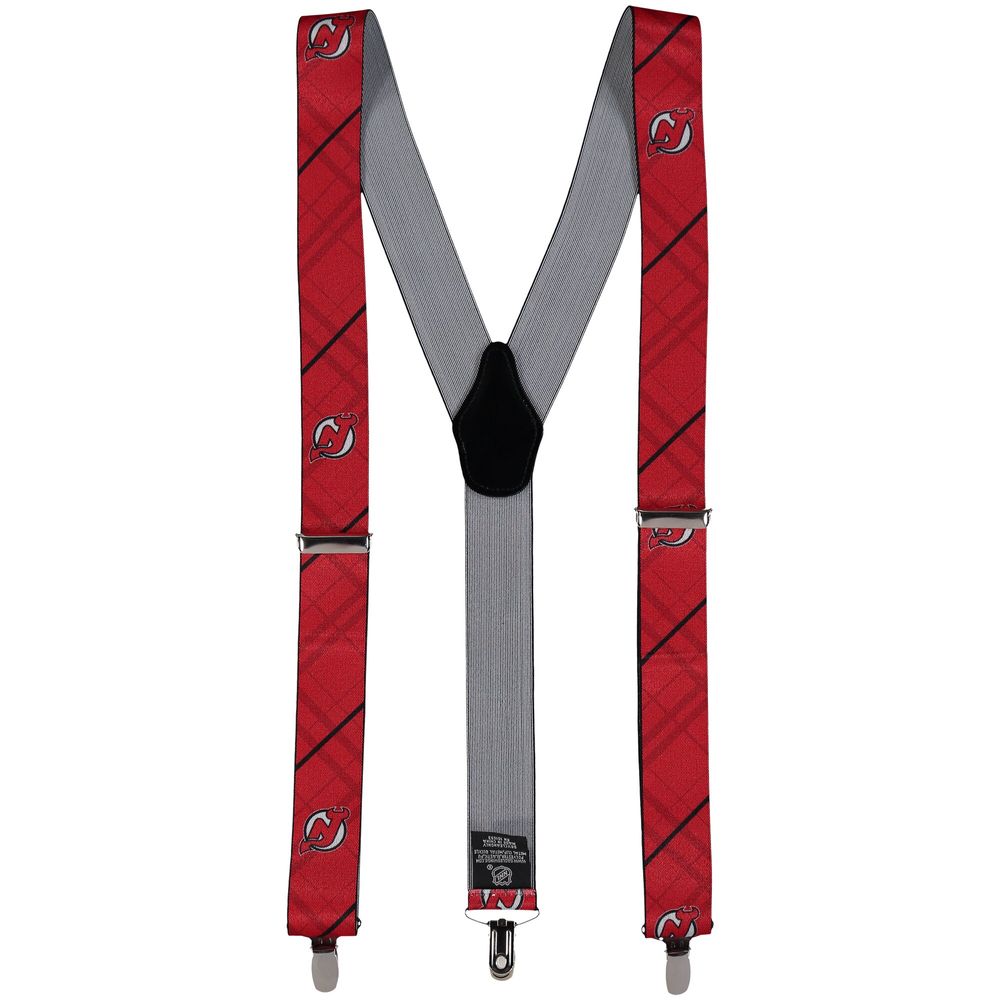 Men's Red New Jersey Devils Suspenders