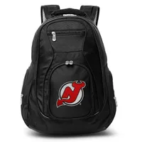 New Jersey Devils MOJO 19'' Laptop Travel Backpack - Black