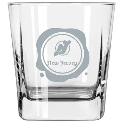 New Jersey Devils 14oz. Frost Stamp Old Fashioned Glass