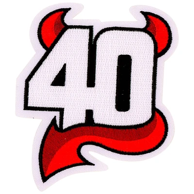 Écusson de maillot de l'emblème national de la saison du 40e anniversaire des Devils du New Jersey