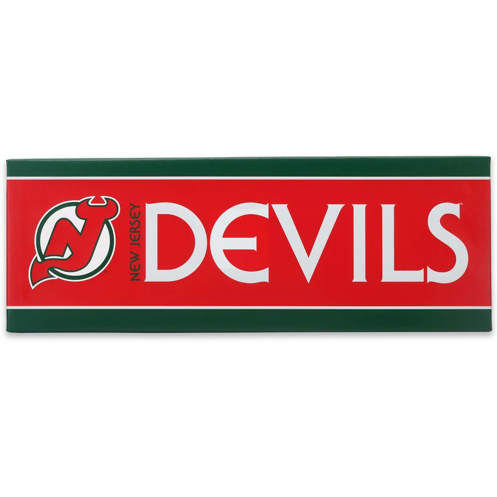 New Jersey Devils Logo Canvas