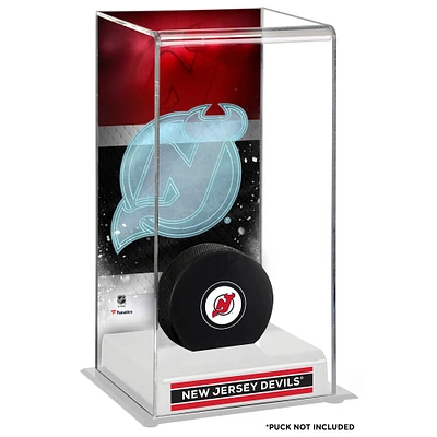 New Jersey Devils Deluxe Tall Hockey Puck Case