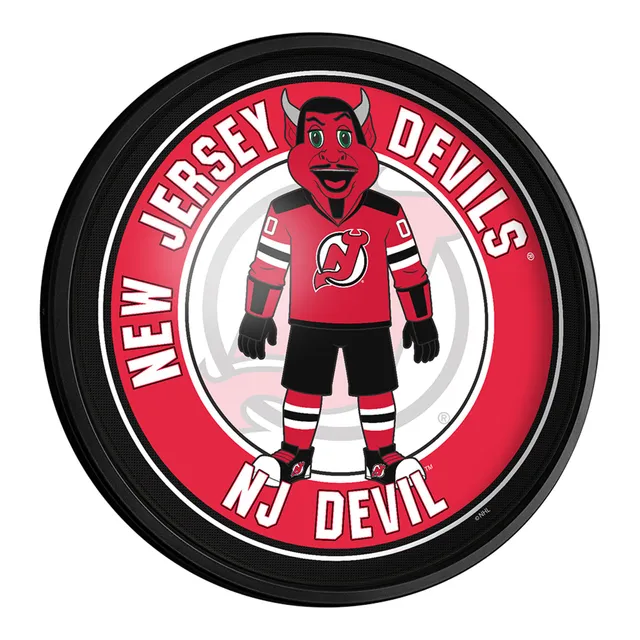 New Jersey Devils Mascot Hockey Puck