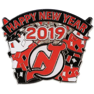 Pin du mois du Nouvel An des Devils du New Jersey