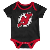 Ensemble de trois bodies pour nouveau-né New Jersey Devils Loyal Buddies