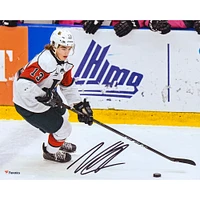 Nico Hischier New Jersey Devils Autographed 8" x 10" Halifax Mooseheads Photograph