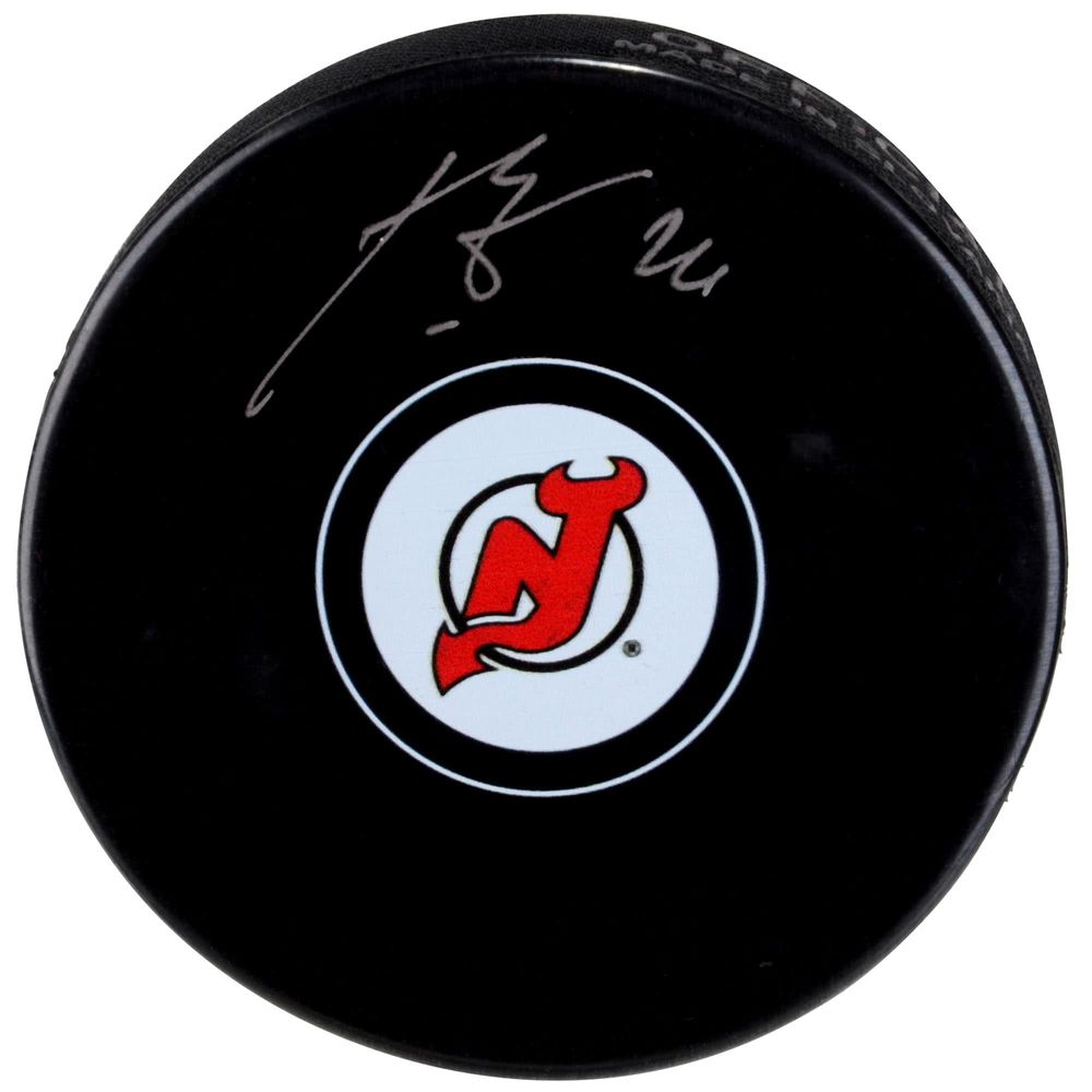 Patrik Elias New Jersey Devils Autographed Hockey Puck