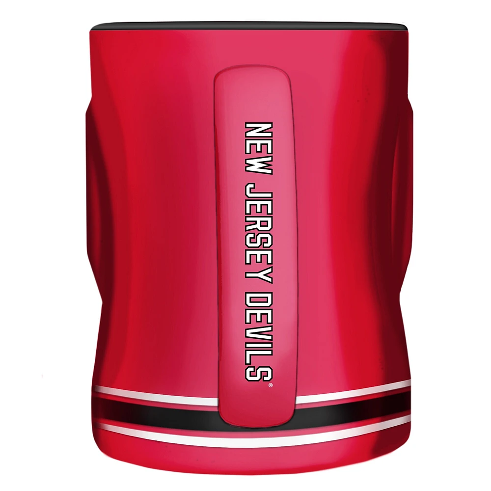 The Sports Vault Devils du New Jersey - Tasse en relief sculpté