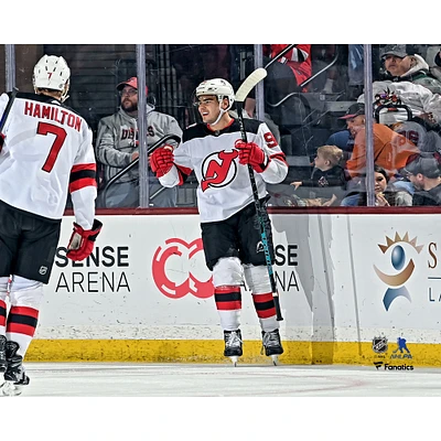 Photographie non signée de Timo Meier, Devils du New Jersey
