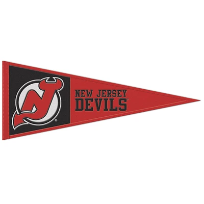 WinCraft New Jersey Devils 13" x 32" Fanion en laine avec logo principal