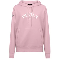 Women's Levelwear  Light Pink New Jersey Devils Mother's Day Adorn Pullover Hoodie