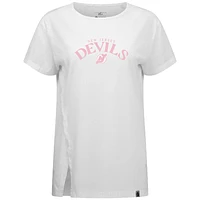Women's Levelwear  White New Jersey Devils Mother's Day Influx T-Shirt