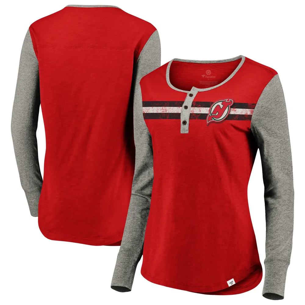 Lids Louisville Cardinals Original Retro Brand Women's Sleeve Striped  Henley Long T-Shirt - Black