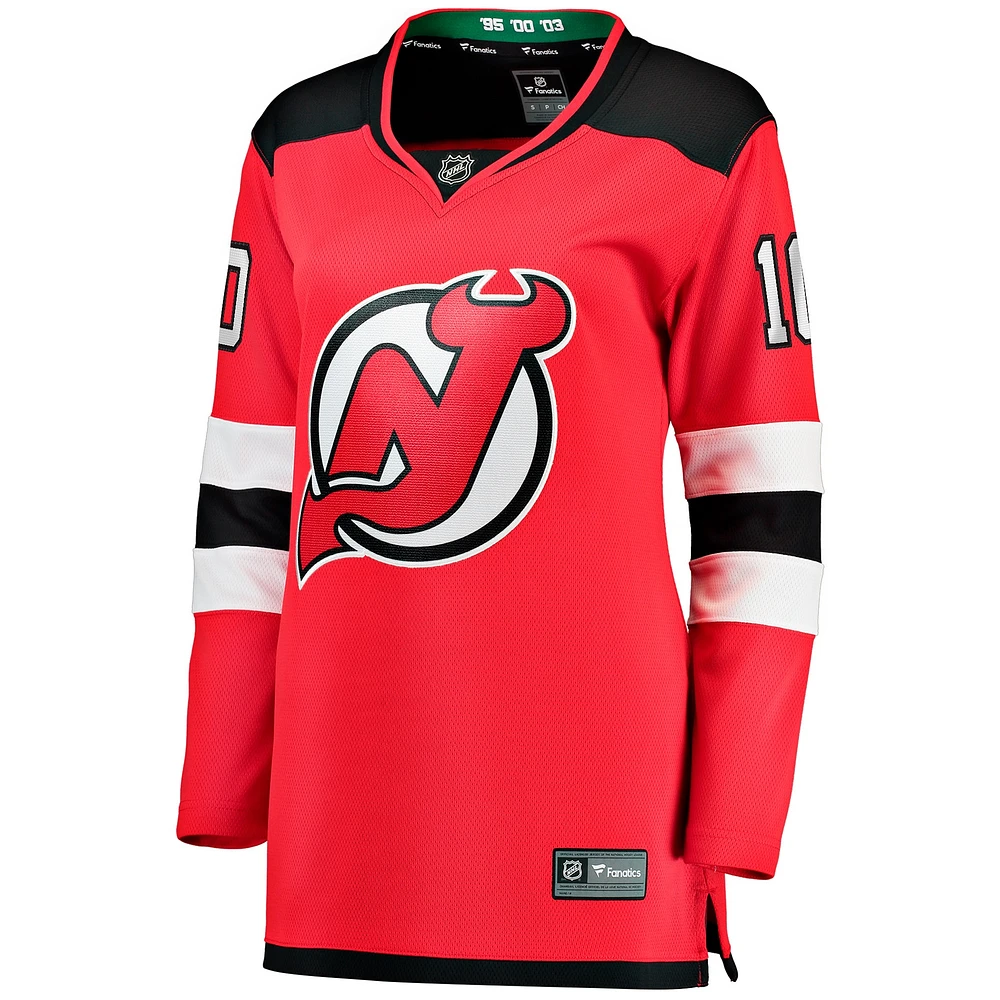 Women's Fanatics Daniel Sprong Red New Jersey Devils Home Breakaway Player