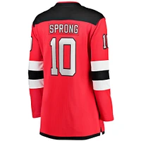 Women's Fanatics Daniel Sprong Red New Jersey Devils Home Breakaway Player