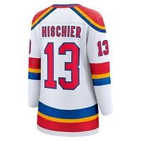 Women's Fanatics Nico Hischier White New Jersey Devils Captain Patch Special Edition 2.0 Breakaway Player