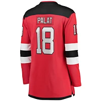 Fanatics Ondrej Palat pour femmes, maillot de joueur échappé à domicile des Devils du New Jersey, rouge