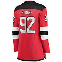 Women's Fanatics Tomas Nosek Red New Jersey Devils Home Breakaway Player