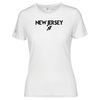 T-shirt blanc pour femme Levelwear New Jersey Devils Maddox City Capsule