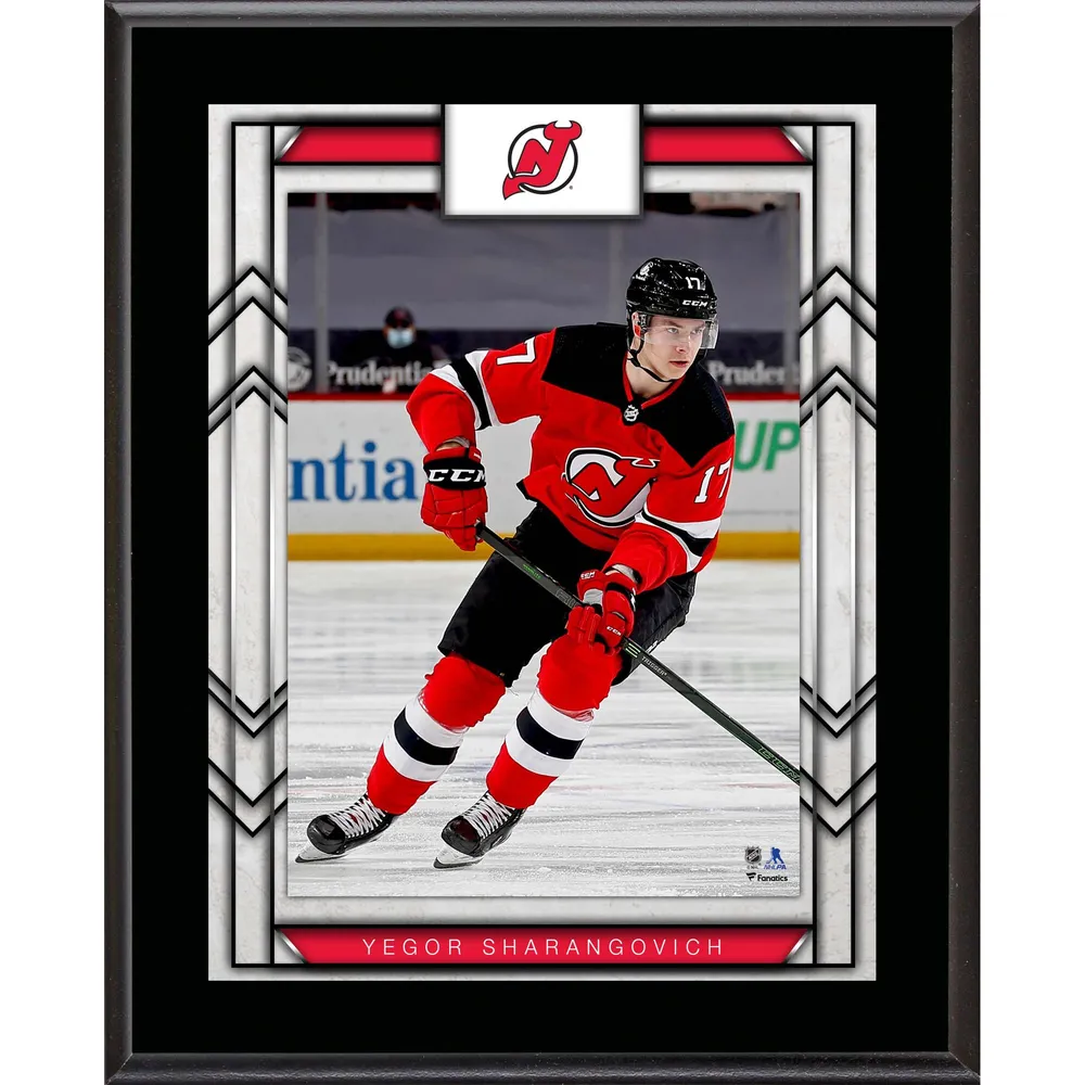 Yegor Sharangovich New Jersey Devils 10.5 x 13 Sublimated Player Plaque