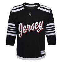 Youth Black New Jersey Devils 2021/22 Alternate Replica