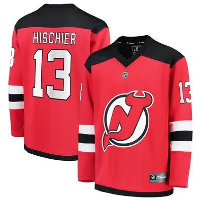 Lids Nico Hischier New Jersey Devils adidas Home Captain Patch