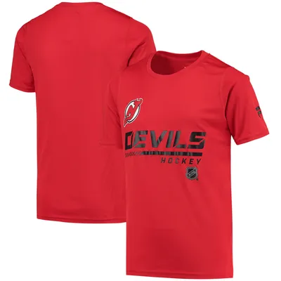 New Jersey Devils Levelwear Logo Richmond T-Shirt - Red