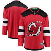 Maillot rouge Fanatics pour jeunes des Devils du New Jersey Breakaway Home