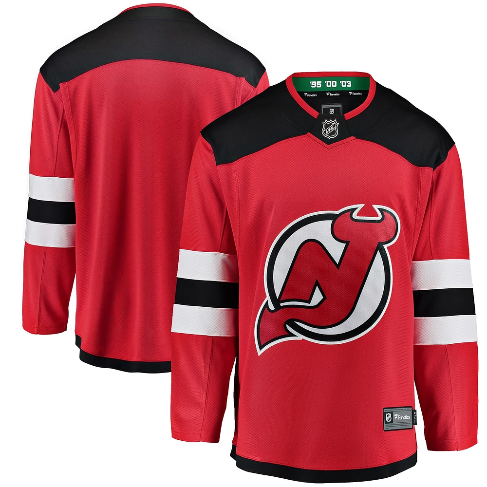 Youth Fanatics Red New Jersey Devils Breakaway Home