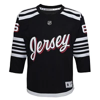 Youth Jack Hughes Black New Jersey Devils Alternate Replica Player
