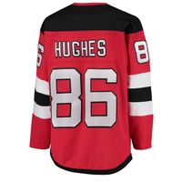 Youth Jack Hughes Red New Jersey Devils Home Premier Player