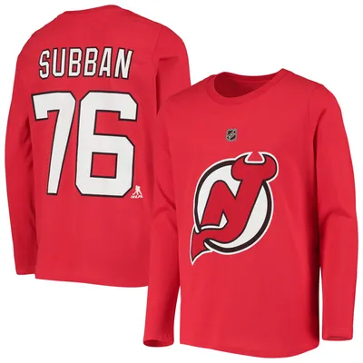 New Jersey Devils Youth Ageless Must-Have Lace-Up Pullover Hoodie - Black