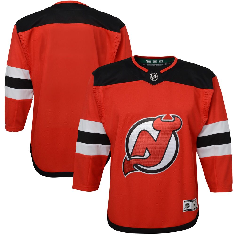 Youth Red New Jersey Devils Home Premier Blank