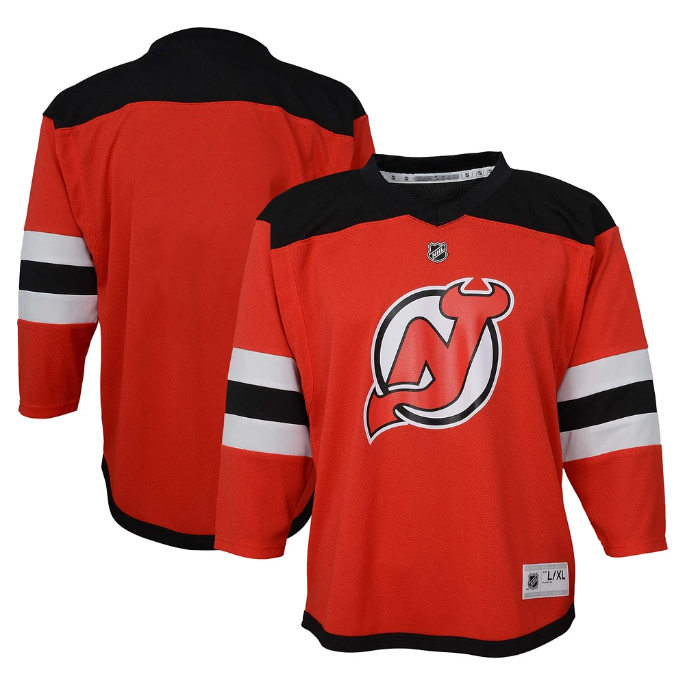 Maillot réplique des Devils du New Jersey pour jeunes, rouge