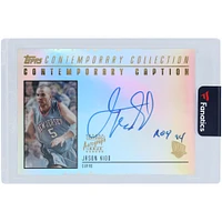 Jason Kidd New Jersey Nets Autographed 2003-04 Topps Contemporary Collection Contemporary Caption Autograph #CC-JK Card with "ROY 94" Inscription