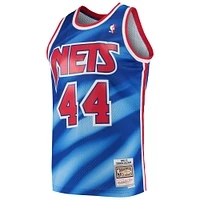 Maillot Mitchell & Ness Derrick Coleman Swingman bleu New Jersey Nets 1990/91 Hardwood Classics pour homme