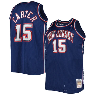 Mitchell & Ness Vince Carter Navy New Jersey Nets Big Tall Hardwood Classics 2006/07 Swingman