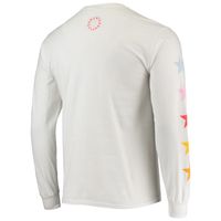 Men's Mitchell & Ness x Uninterrupted White New Jersey Nets Hardwood Classics Long Sleeve T-Shirt