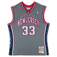 Stephon Marbury New Jersey Nets Autographed Mitchell & Ness 1999-00 Gray Alternative Swingman Jersey 