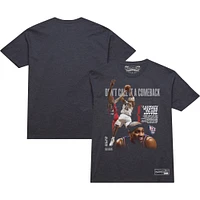 Unisex Mitchell & Ness Vince Carter Charcoal New Jersey Nets Don't Call It A Comeback T-Shirt