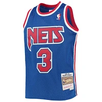 Jeunes Mitchell & Ness Drazen Petrovic Blue New Jersey Nets 1992/93 Hardwood Classics Swingman