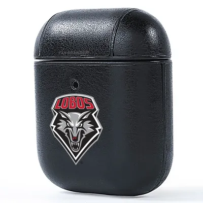 New Mexico Lobos AirPods Leather Case