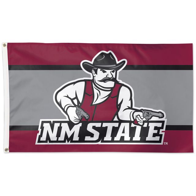 WinCraft New Mexico State Aggies Drapeau unilatéral avec logo 3 pi x 5 pi