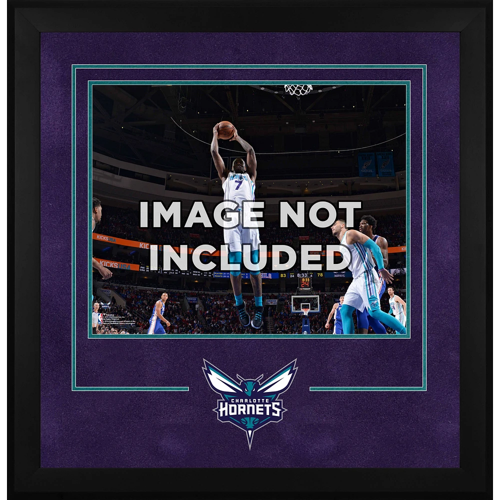 New Orleans Hornets 16" x 20" Horizontal Deluxe Setup Frame with Team Logo