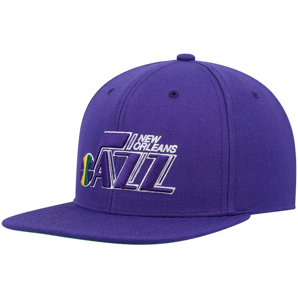 Hat　2.0　Orleans　Team　Ness　Jazz　Lids　Ground　Snapback　Hardwood　Pueblo　New　Mitchell　Purple　Classics　Mall